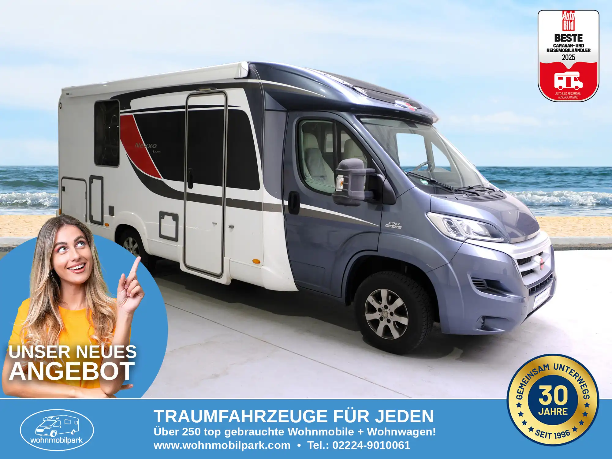 BUERSTNER Nexxo Time IT 685 Teilintegrierter gebraucht kaufen in Bad Honnef